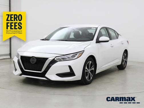 White 2023 Nissan Sentra SV
