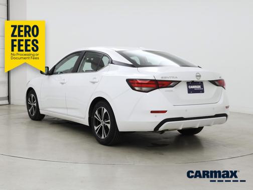 White 2023 Nissan Sentra SV