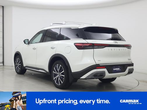 White 2023 INFINITI QX60 Sensory