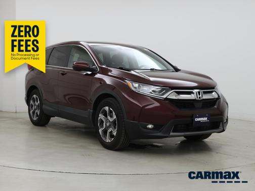 Burgundy 2018 Honda CR-V EX-L