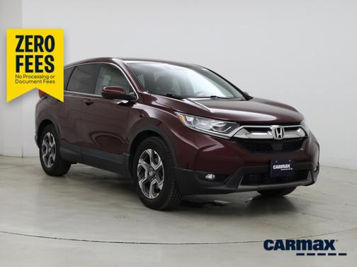 Burgundy 2018 Honda CR-V EX-L
