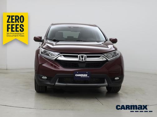 Burgundy 2018 Honda CR-V EX-L