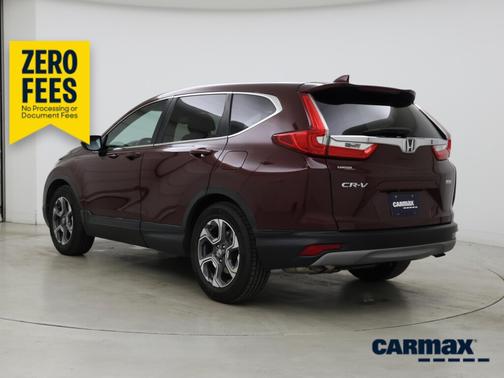 Burgundy 2018 Honda CR-V EX-L