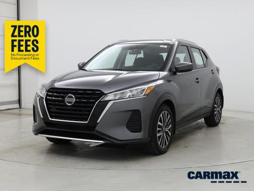Gray 2021 Nissan Kicks SV