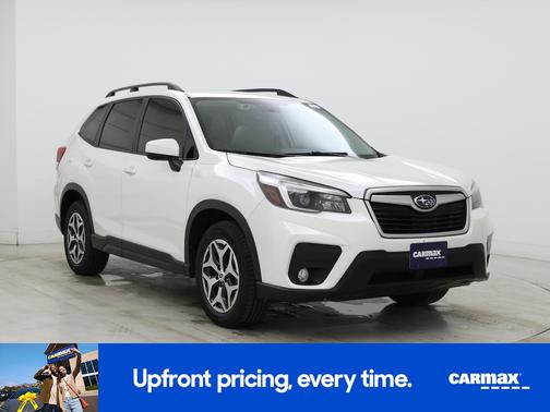 White 2021 Subaru Forester Premium