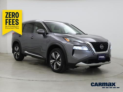 Gray 2023 Nissan Rogue Platinum