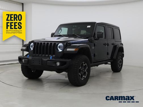 Black 2023 Jeep Wrangler 4xe Unlimited Rubicon