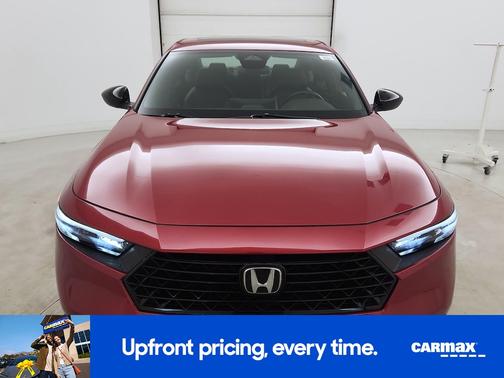 Red 2024 Honda Accord Hybrid Sport-L