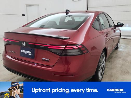 Red 2024 Honda Accord Hybrid Sport-L