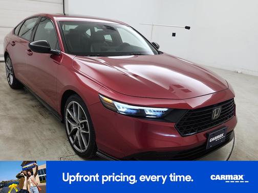 Red 2024 Honda Accord Hybrid Sport-L