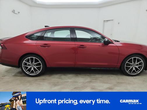 Red 2024 Honda Accord Hybrid Sport-L