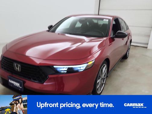 Red 2024 Honda Accord Hybrid Sport-L