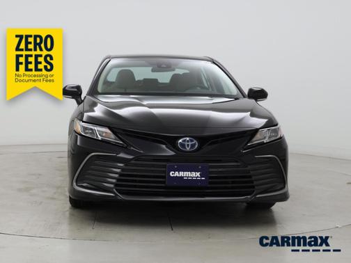 Black 2023 Toyota Camry Hybrid LE