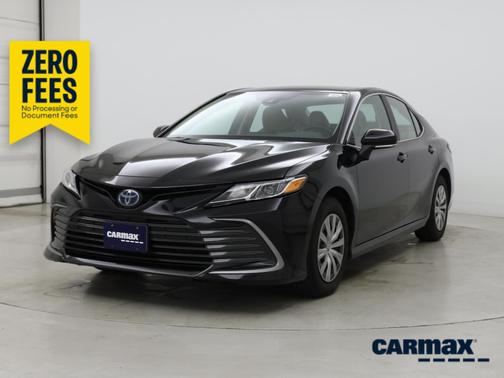 Black 2023 Toyota Camry Hybrid LE