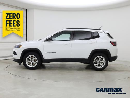 White 2025 Jeep Compass Latitude