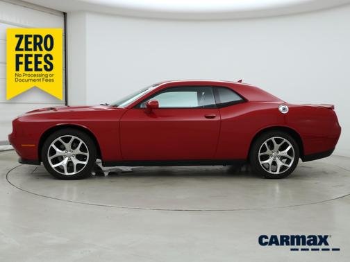 Red 2016 Dodge Challenger SXT Plus