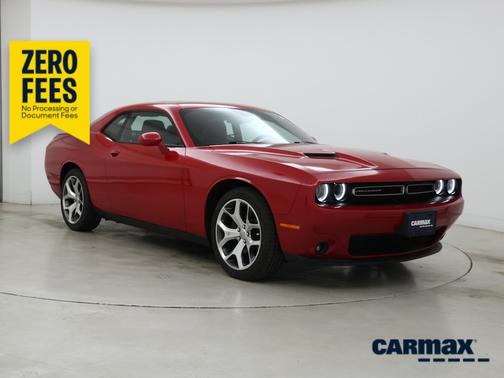 Red 2016 Dodge Challenger SXT Plus