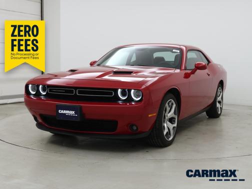 Red 2016 Dodge Challenger SXT Plus