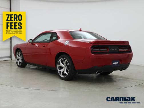 Red 2016 Dodge Challenger SXT Plus