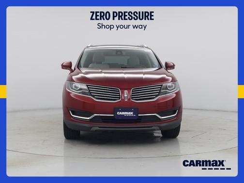 Red 2017 Lincoln MKX Reserve