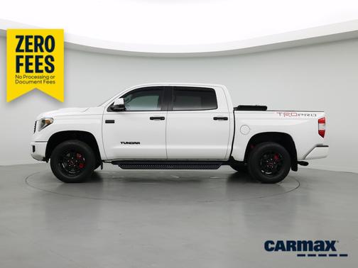 White 2019 Toyota Tundra TRD Pro