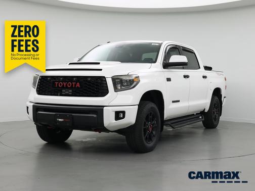 White 2019 Toyota Tundra TRD Pro