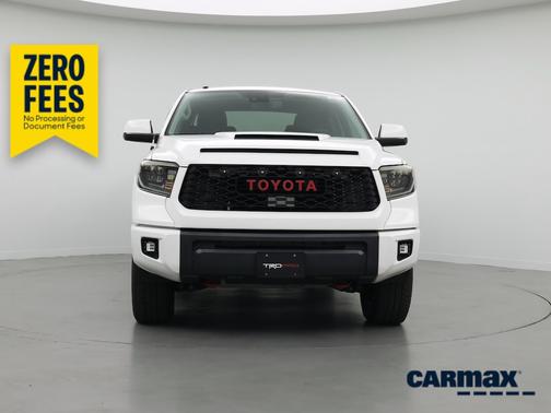 White 2019 Toyota Tundra TRD Pro