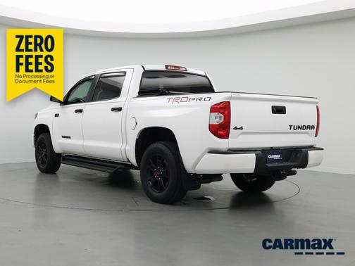 White 2019 Toyota Tundra TRD Pro
