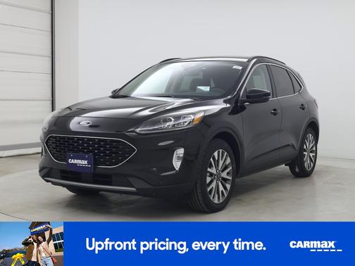 Black 2020 Ford Escape Titanium