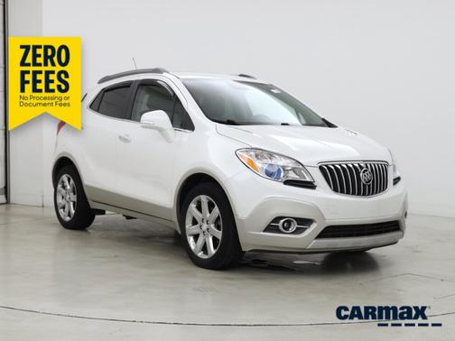 White 2016 Buick Encore Leather