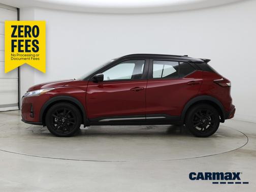 Red 2022 Nissan Kicks SR