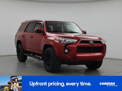 Red 2017 Toyota 4Runner Limited
