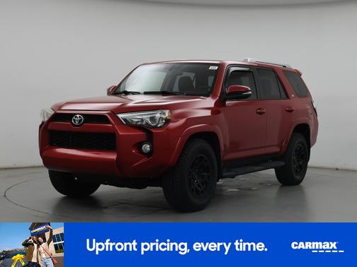 Red 2017 Toyota 4Runner Limited