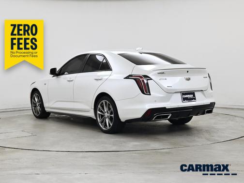 White 2024 Cadillac CT4 Sport