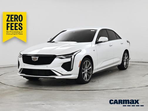 White 2024 Cadillac CT4 Sport
