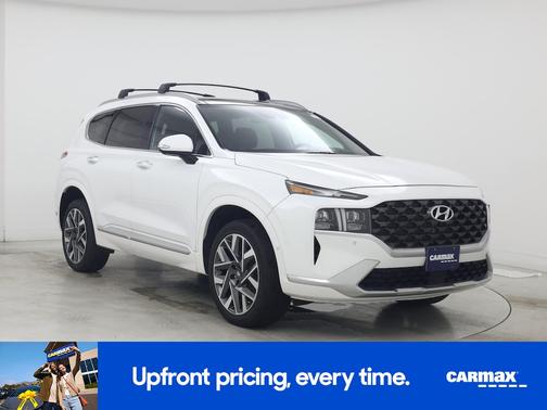 White 2023 Hyundai SANTA FE Calligraphy
