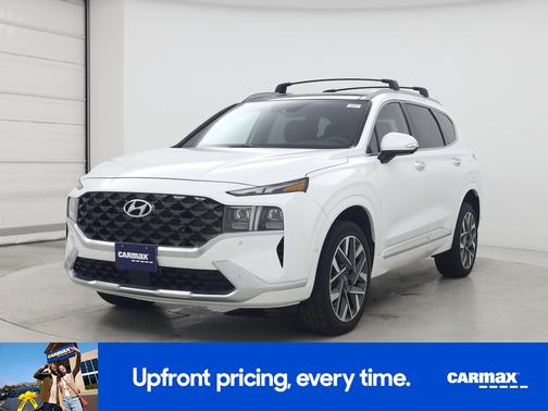 White 2023 Hyundai SANTA FE Calligraphy