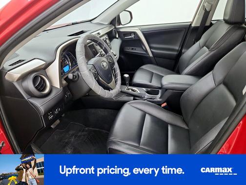 Red 2015 Toyota RAV4 Limited