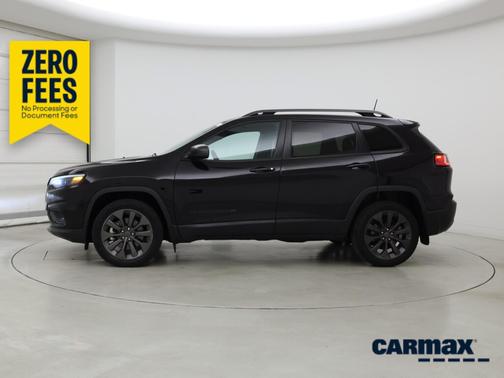 Burgundy 2021 Jeep Cherokee 80th Anniversary