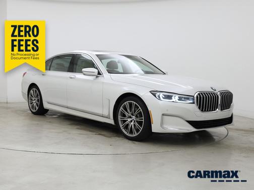 White 2021 BMW 740 I