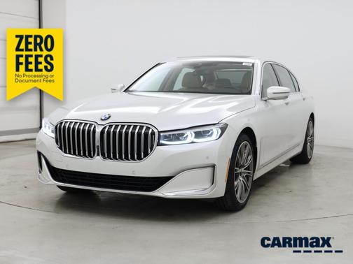 White 2021 BMW 740 I