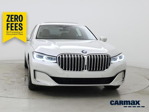 White 2021 BMW 740 I