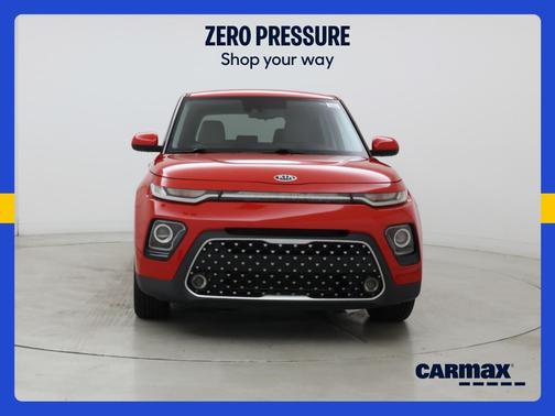 Red 2020 Kia Soul EX