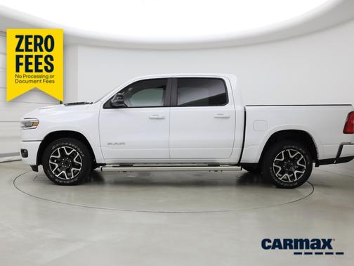 White 2025 RAM 1500 Laramie