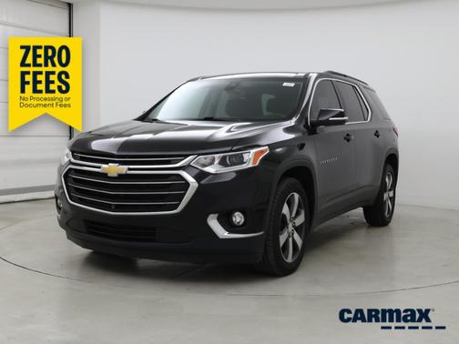 Black 2020 Chevrolet Traverse LT Leather
