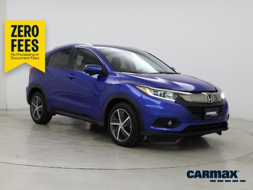 Blue 2021 Honda HR-V EX