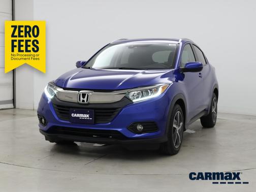 Blue 2021 Honda HR-V EX