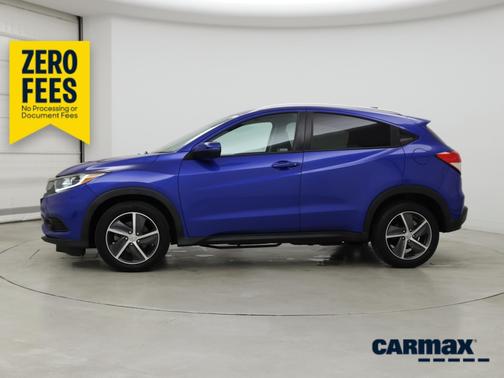 Blue 2021 Honda HR-V EX