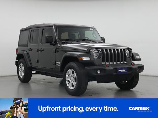 Gray 2021 Jeep Wrangler Unlimited Sport