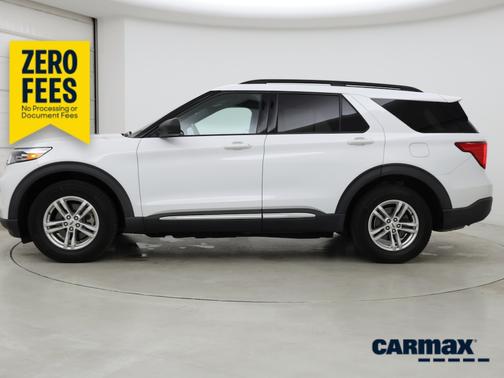 White 2020 Ford Explorer XLT